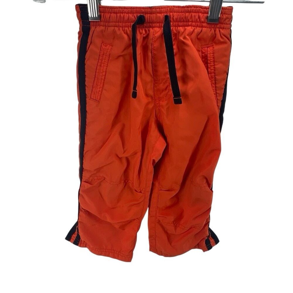 Baby Gap Toddler Drawstring Waist Zippered Ankle Snow Pants Orange Size 3Years